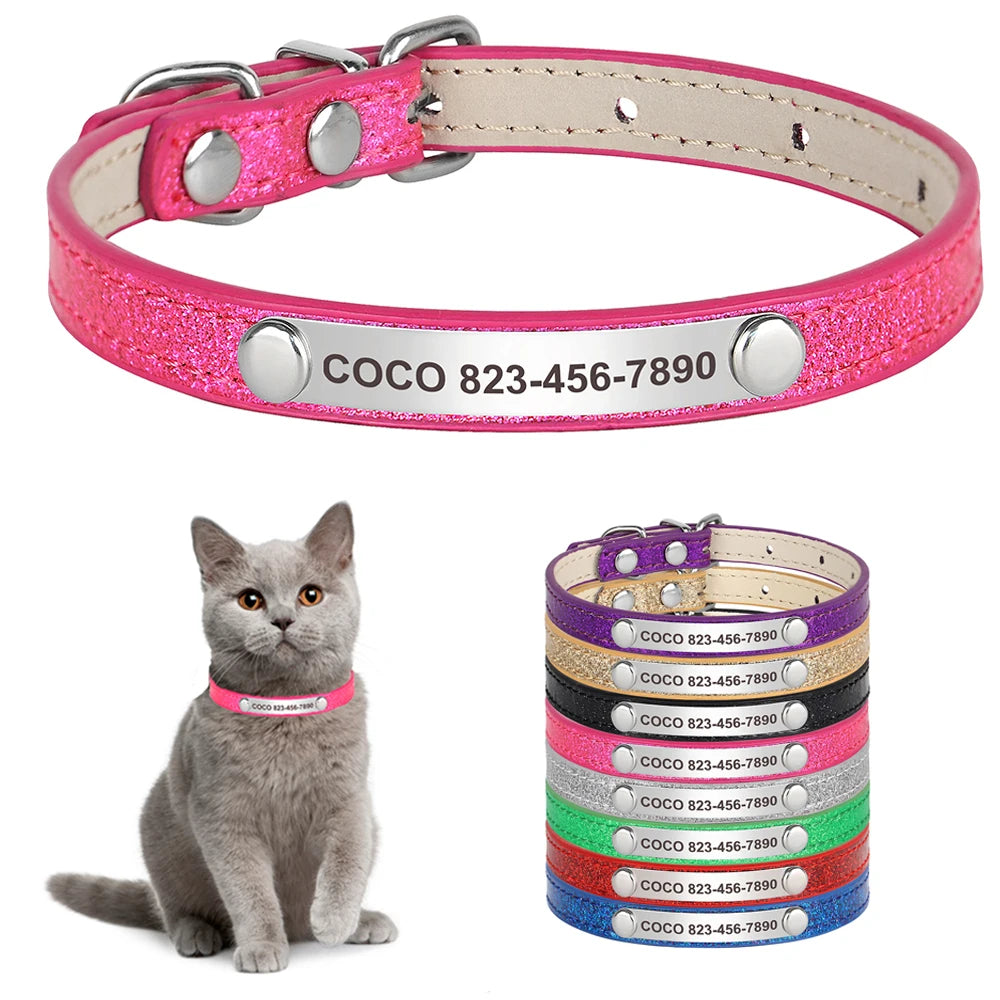 Collier personnalisé pour chat