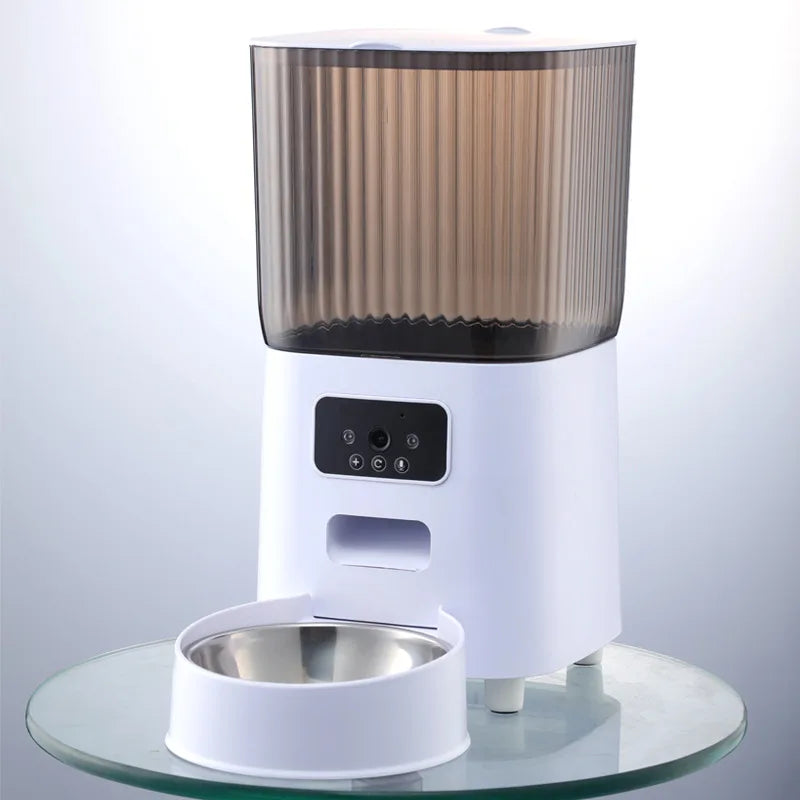 Distributeur automatique de croquettes 5L avec caméra