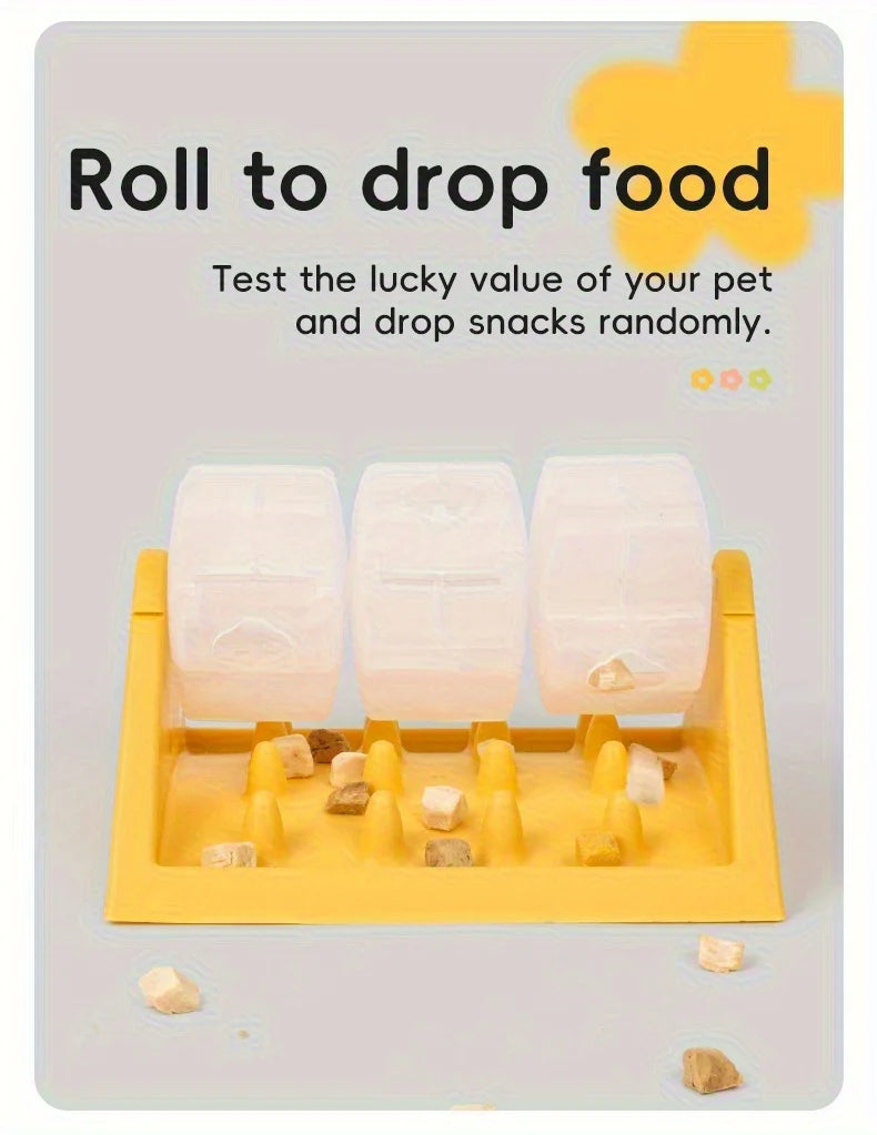 Distributeur de nourriture interactif pour chiens