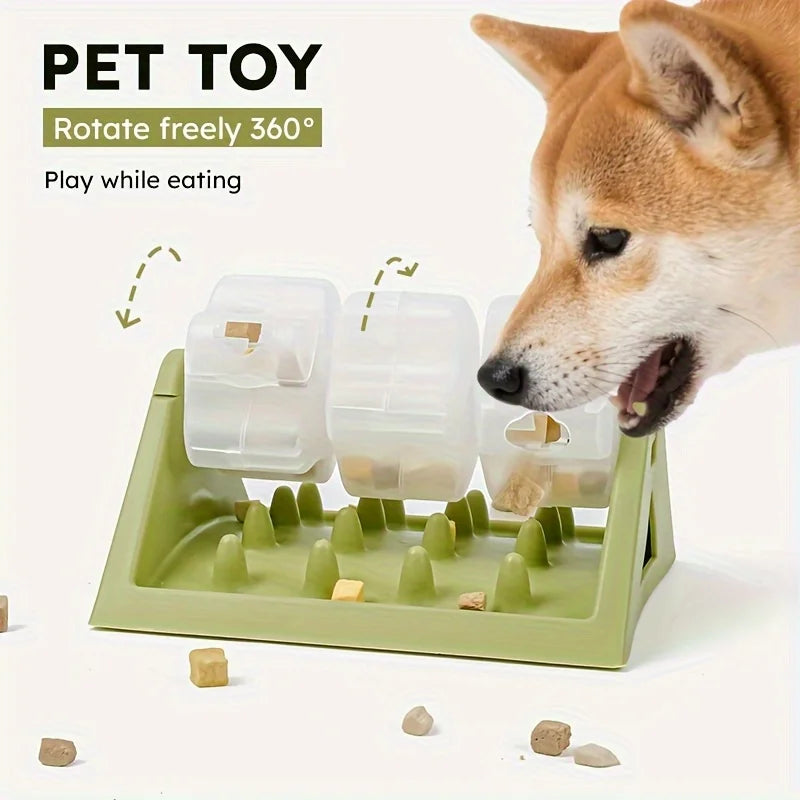 Distributeur de nourriture interactif pour chiens
