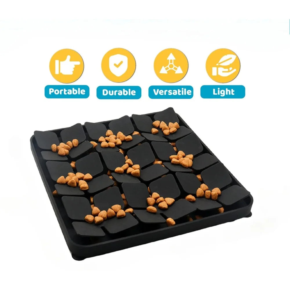 Tapis de fouille anti-étouffement en silicone avec ventouse pour éveiller les sens de votre chien