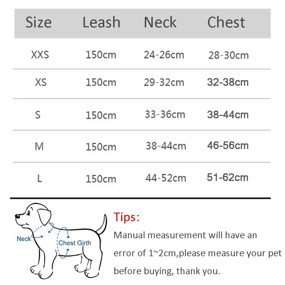 Ensemble harnais et laisse pour petits chiens (bouledogue français, chihuahua, carlin)