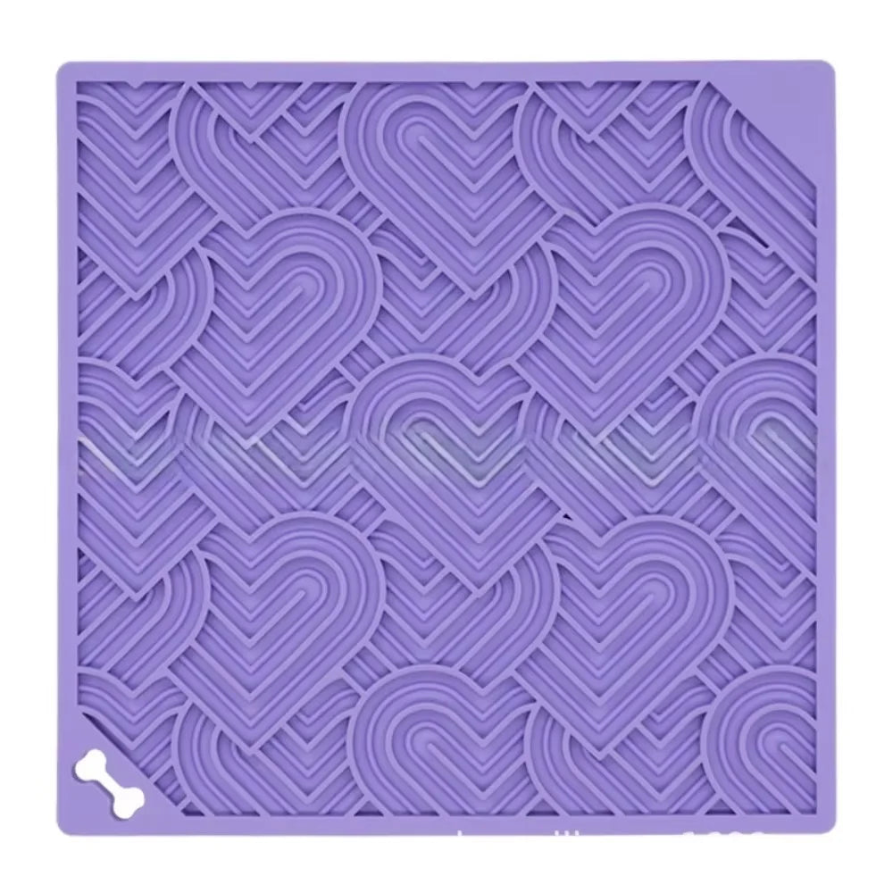 Tapis de fouille anti-étouffement en silicone avec ventouse pour éveiller les sens de votre chien