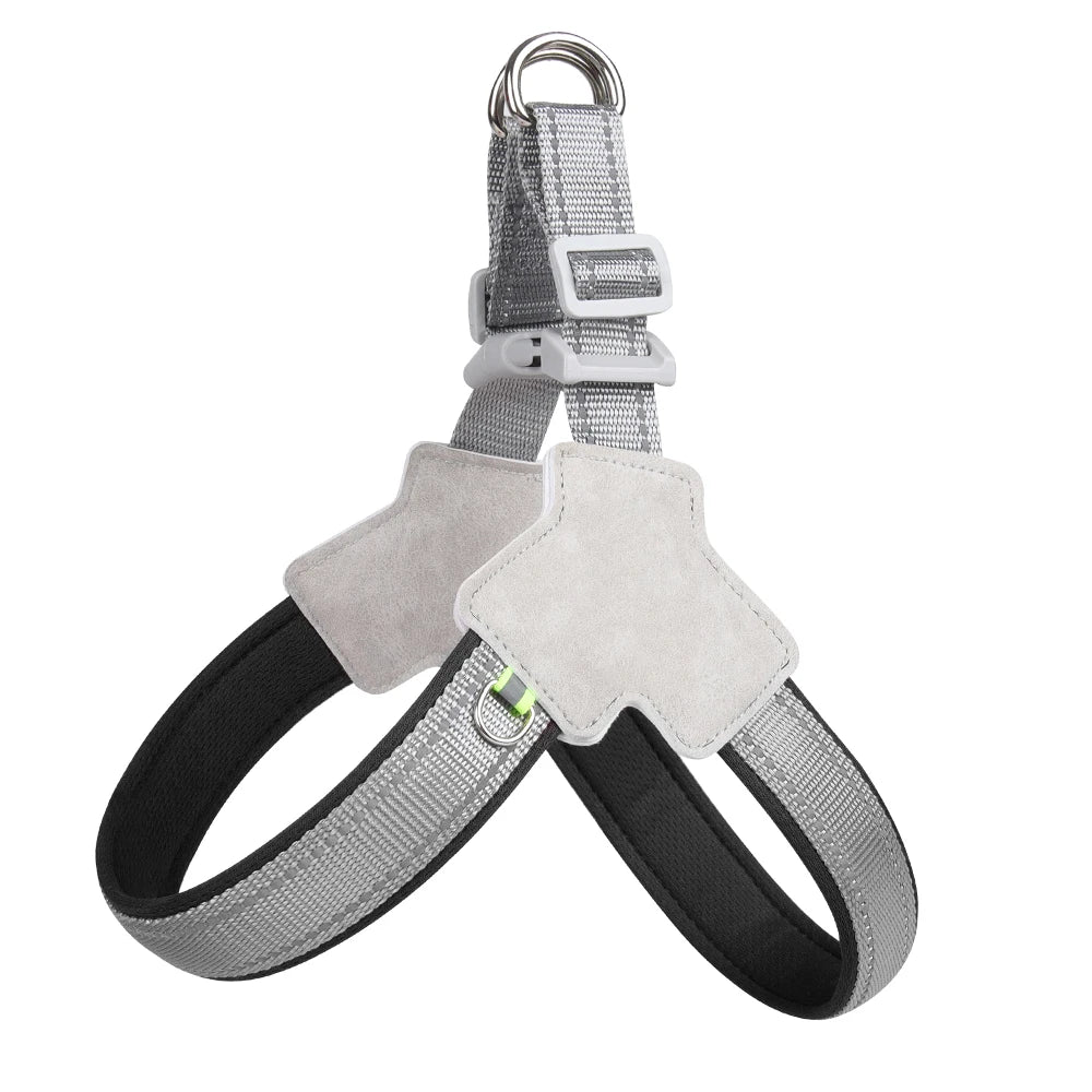 Harnais d'été anti-traction, sangle de poitrine respirante