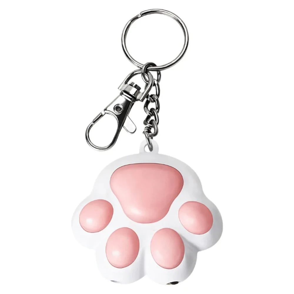 Jouet laser en forme de patte pour chat, rechargeable par USB
