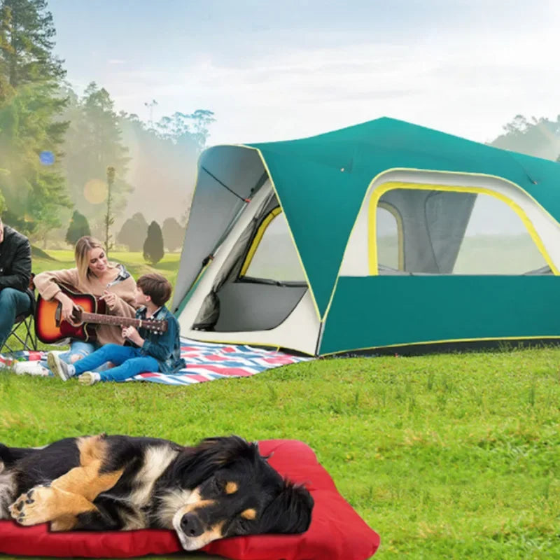 Coussin de couchage portable, imperméable et antidérapant pour animaux de compagnie