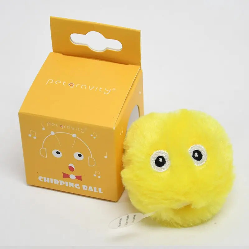 Balle interactive pour chat intelligent