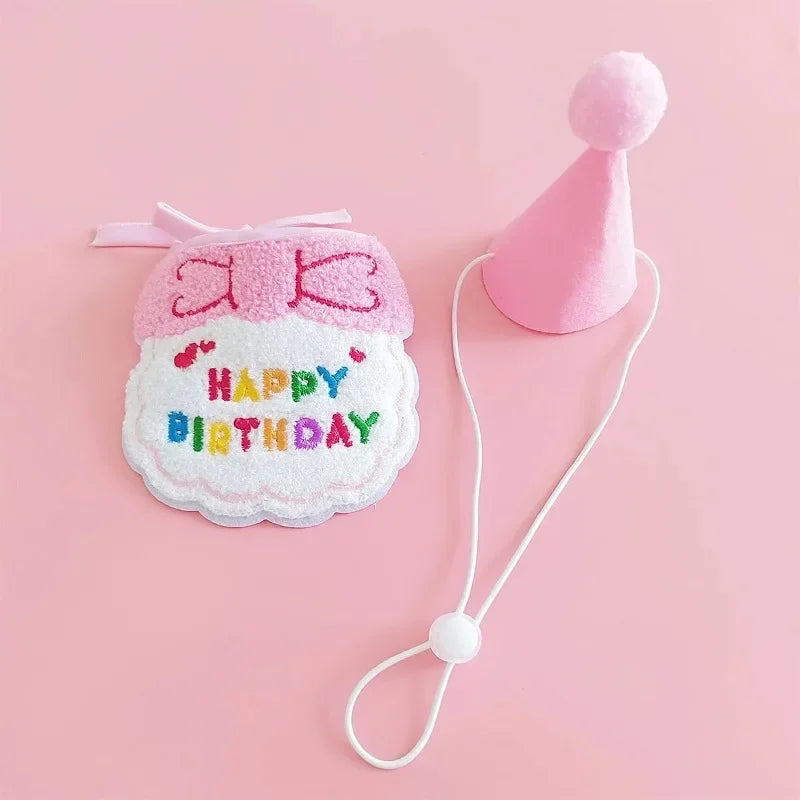 Ensemble chapeau et bandana pour anniversaire