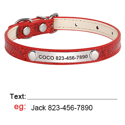 Collier personnalisé pour chat