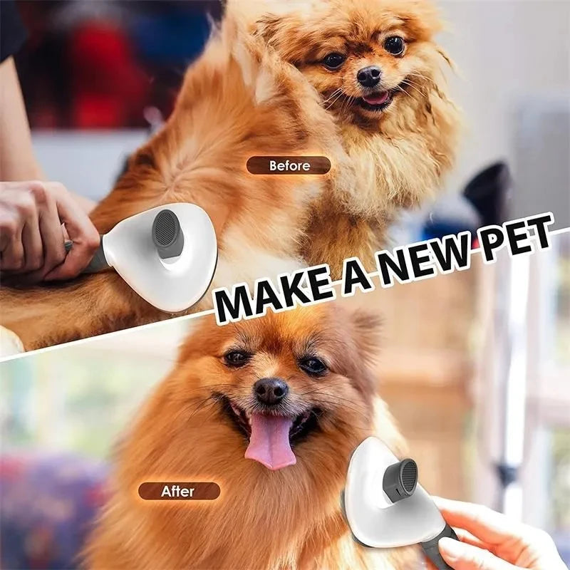 Peigne autonettoyant