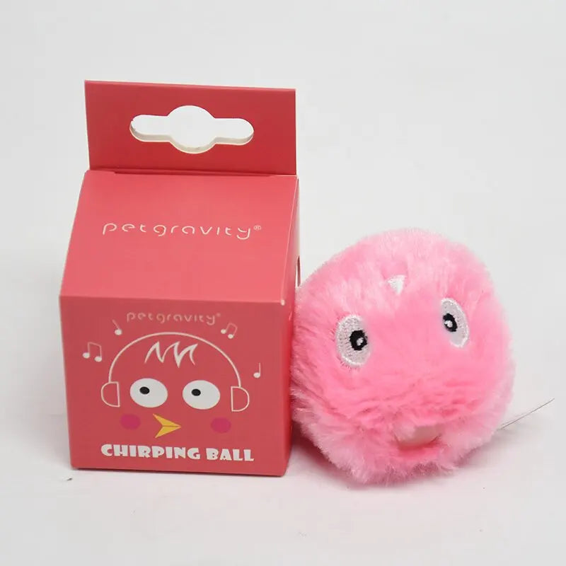 Balle interactive pour chat intelligent