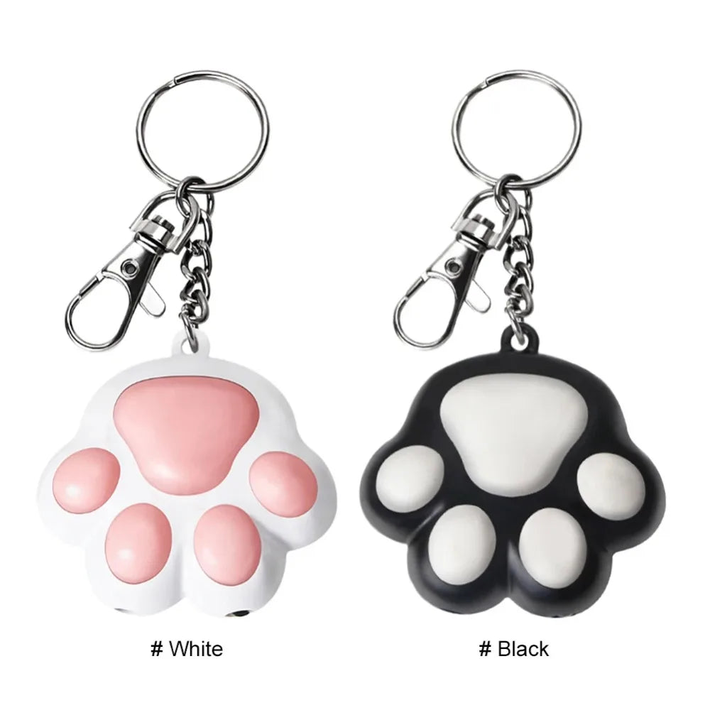 Jouet laser en forme de patte pour chat, rechargeable par USB