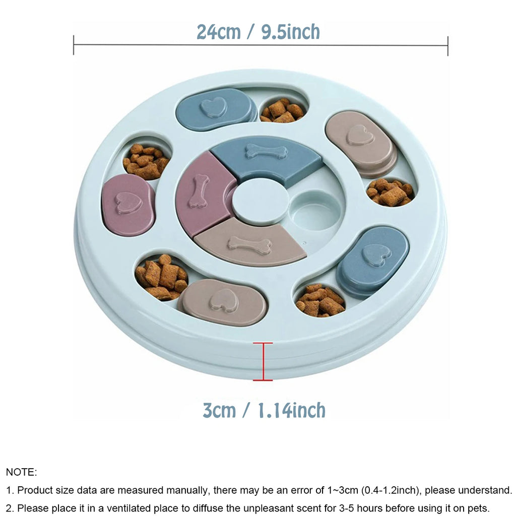 Jouet d'éducation alimentaire interactif pour chien
