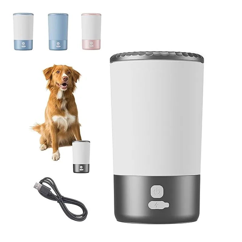 Machine de nettoyage automatique pour pattes d'animaux