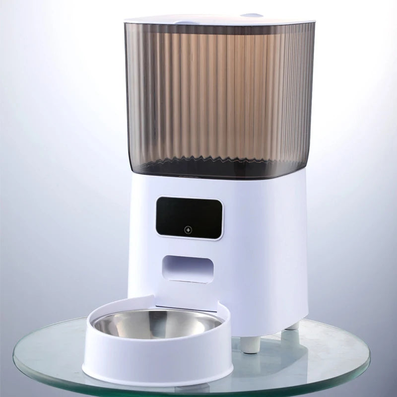 Distributeur automatique de croquettes 5L avec caméra