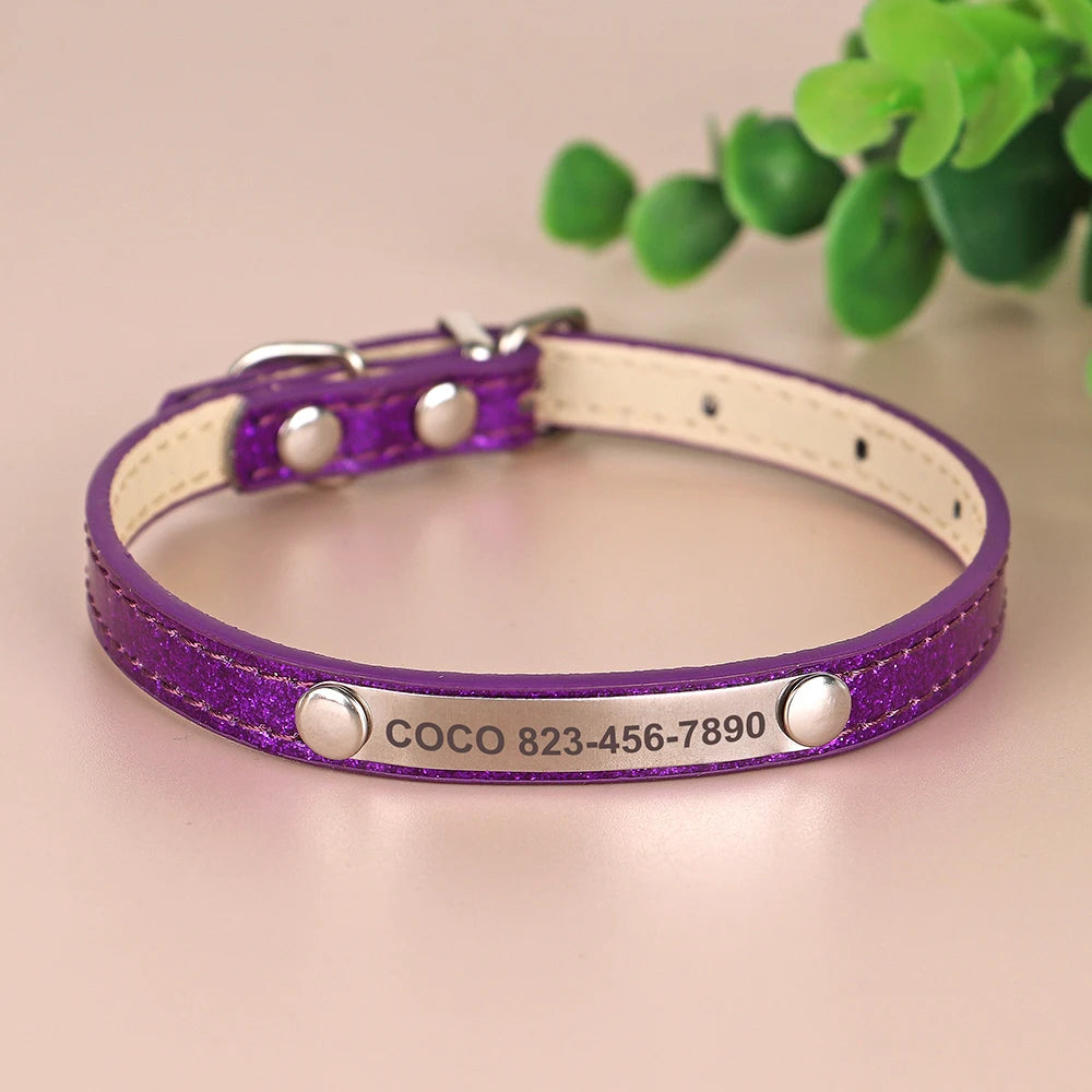 Collier personnalisé pour chat